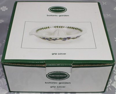 Box for Botanic Gardens Portmeirion ceramic juicer