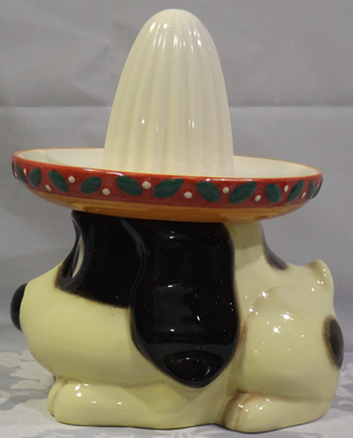 Side view of a large dog Whimsical Retro Juicer