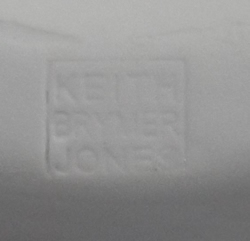 Impressed mark foor Keith Brymer Jones White Ceramic Citrus Lemon Juicer