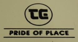 Pride of Place old cream juicing jug base mark