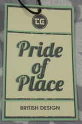 Pride of Place old cream juicing jug label