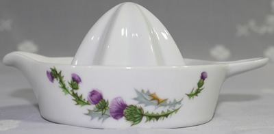 Side view of Kintail Crafts (Scotland) thistle juicer