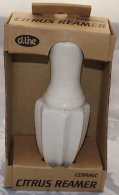 White d.line ceramic reamer juicer box