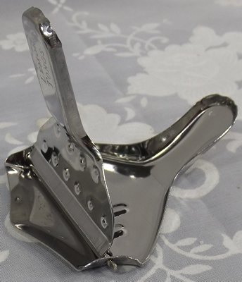Open Stainless steel LEMON TONGS table lemon slice squeezer