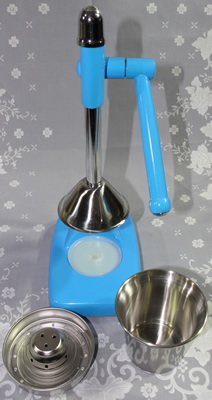 3 parts of blue Davis and Waddell lever squeezer
