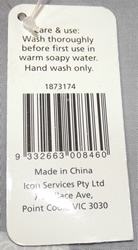 Barcode Grey 'Coles' Soft grip handle "Citrus Juicer"