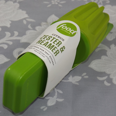 Green Food Network 'Zester & Reamer' packaged