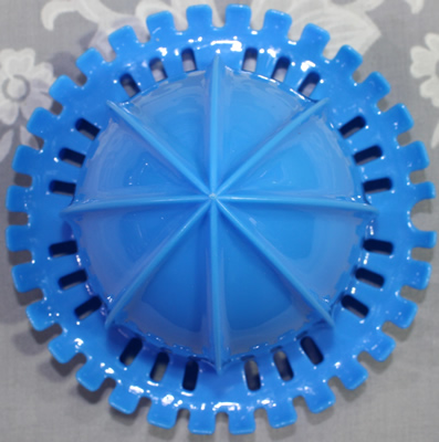 Reamer for an blue, white and clear plastic 3 piece jug juicer