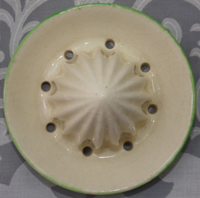 Green & white Japanese duck reamer