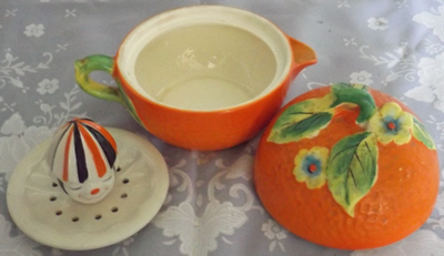 Parts Orange clown 3 piece juicer