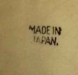 Madein Japan base mark