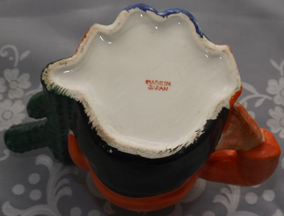 Mexican man ceramic juicer base