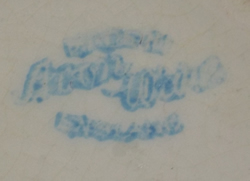 Yellow Avon Ware base mark