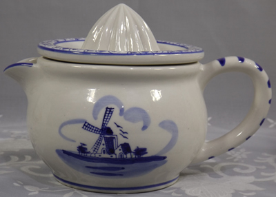 Delfts Blauw windmill pattern side view