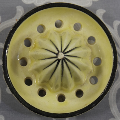 Green & yellow flowers on 2 piece reamer