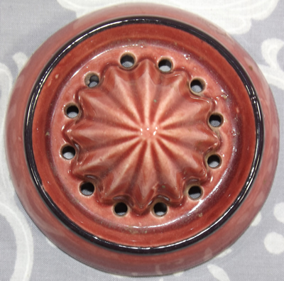 Maroon with black stripes reamer
