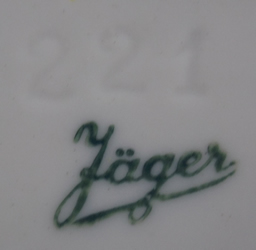 Basemark on 2 piece Jager fish juicer