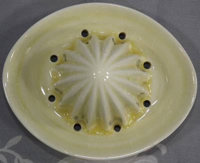 Reamer for Gray's Pottery checked juicer