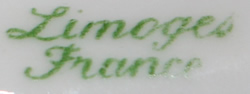  Limoges France basemark on Musical children on juicer