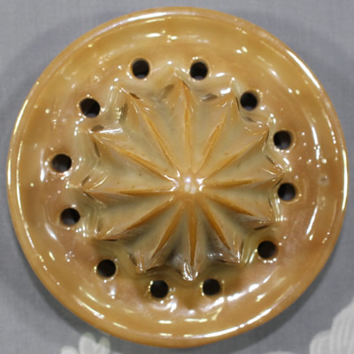 The reamer for a 2 piece fire pattern ceramic juicer