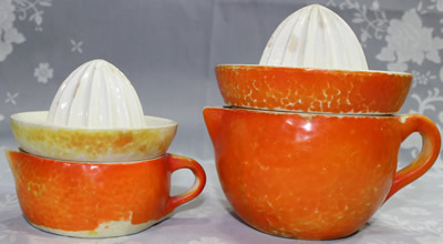 Two sizes for Goebel peel textured juicers