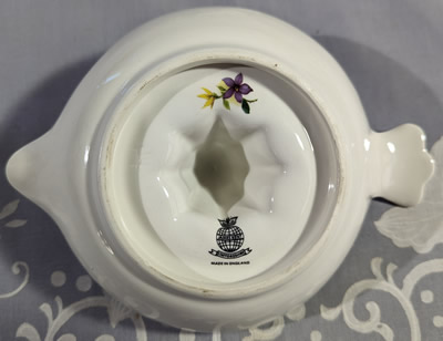 Base of a James Kent Staffordshire jug like juicer