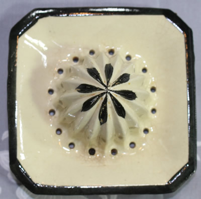 The reamer for a scenery with a tree on a 2 piece ceramic juicer
