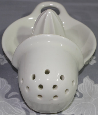 Strainer view of white Corns China juicer