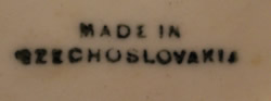 Basemark on a present from Margate souvenir ceramic juicer 