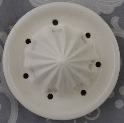 The reamer for a white California Classics pig juicer