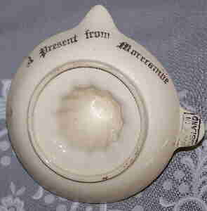 Base of an English Morecambe souvenir juicer
