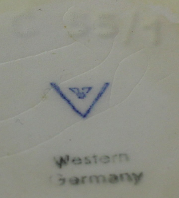 Goebel Western Germany base mark