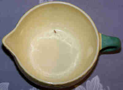 Rare Carlton Ware juicer jug - Top view