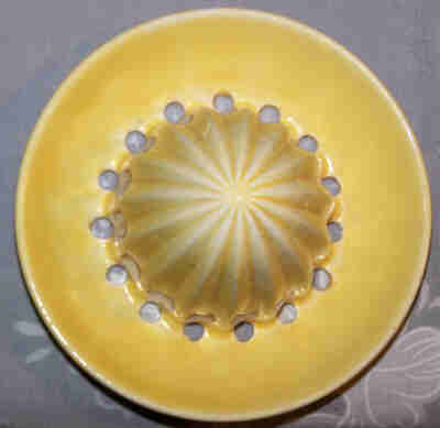 Rare Carlton Ware juicertop - Top view