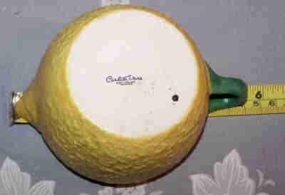 Rare Carlton Ware juicer jug - Base