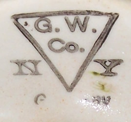 G. W. Co. NY Germany basemark on an orange for Baby 1 piece juicer 