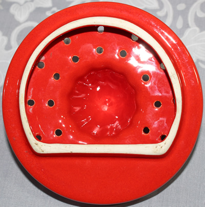 Bottom of the reamer for large red 2 piece juicer