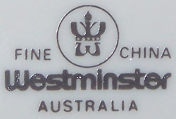 Base mark on Westminster Greetings from Lake Eacham juicer