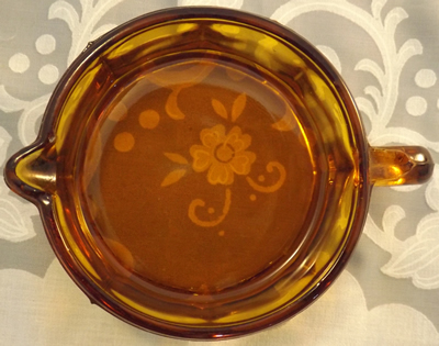 Top view of juicer jug
