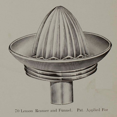 Listing in the 1917 Westmoreland Specialty Company catalogue
