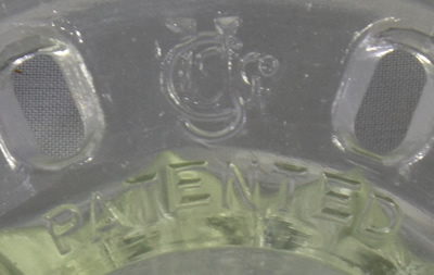 US Glass clear glass reamer for teardrop handle juicer set