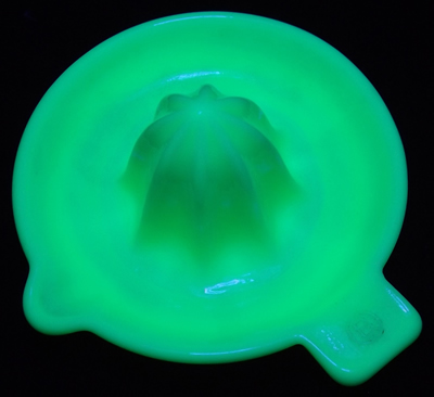 Custard Edna Barnes 2¼" juicer under UV light