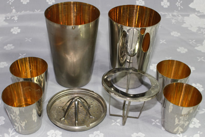 8 parts of another DRGM cocktail shaker with juicer