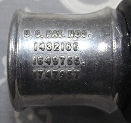 Patent numbers on Juistractor aluminium juicer