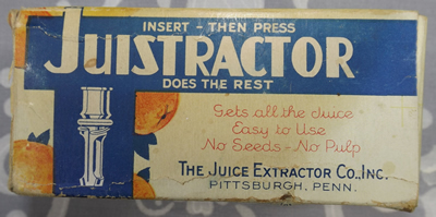 Box for Juistractor aluminium juicer