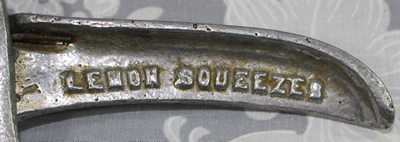 Handle of LEMON SQUEEZER aluminium hand squeezer juicer