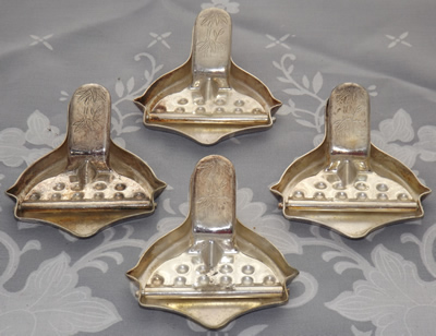 Set of 4 Sammy EPNS table squeezer juicer