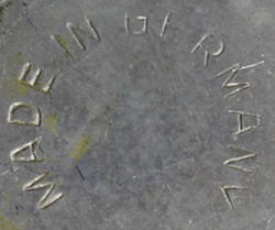 The mark on a Jupiter aluminium press juicer
