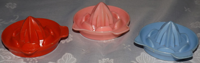 Three colours Orange DOLL-E-JUICER juicer