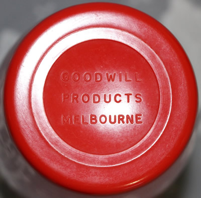 Base of 1956 Melbourne Olympics commemorative juicer
